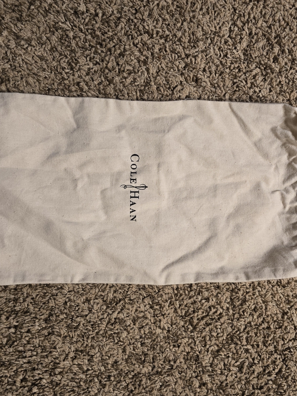 Cole Haan White/Cream Dust Bag